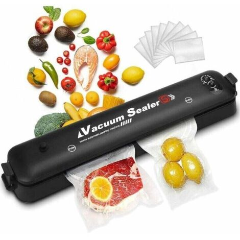 Machine de mise sous vide pour aliments humides et secs, double usage, livrée avec un cadeau gratuit. adaptés aux aliments viande