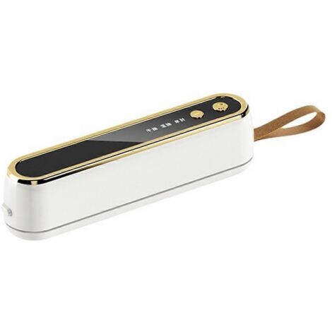 Machine de mise sous vide sans fil, petite et portable, blanche