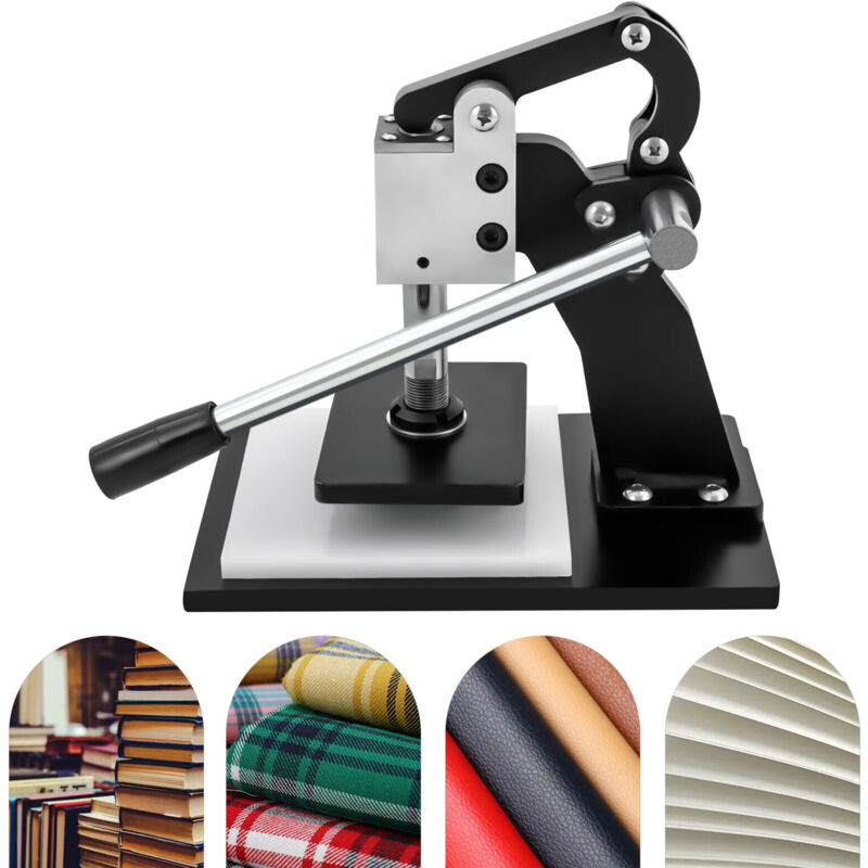 Machine de moulage manuelle pour moules en cuir, couteau laser, estampage à chaud, presse à mouler