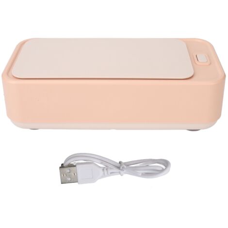 Machine de Nettoyage à Ultrasons pour Bijoux et Lunettes - Rose