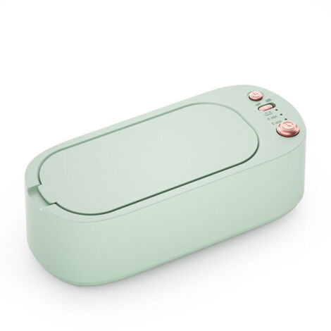 Machine de nettoyage à ultrasons vibrations haute fréquence for lunettes. synchronisation multifonctionnelle for appareils électriques(Green)