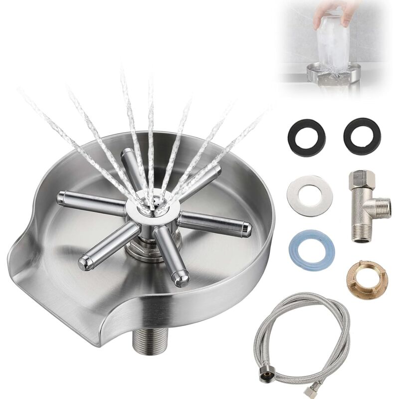 Linghhang - Machine à laver les verres entièrement automatique, machine à laver les bouteilles, machine à laver les tasses, machine à laver les