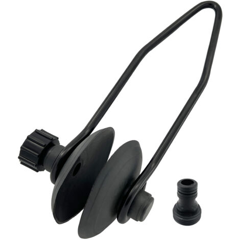 Machine de nettoyage/rinçage de moteur à tête ronde monotube, en nylon, accessoires de quincaillerie marine et nautique, machine de nettoyage/rinçage de moteur à tête ronde monotube.
