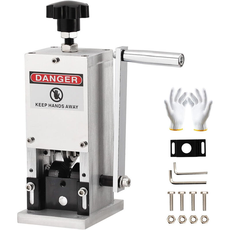Machine de pelage de câble Abisolier Diacher 1,5 à 25 mm, abolissation de la machine à vitesse d'abisolage 50 pieds / min, câbles professionnels