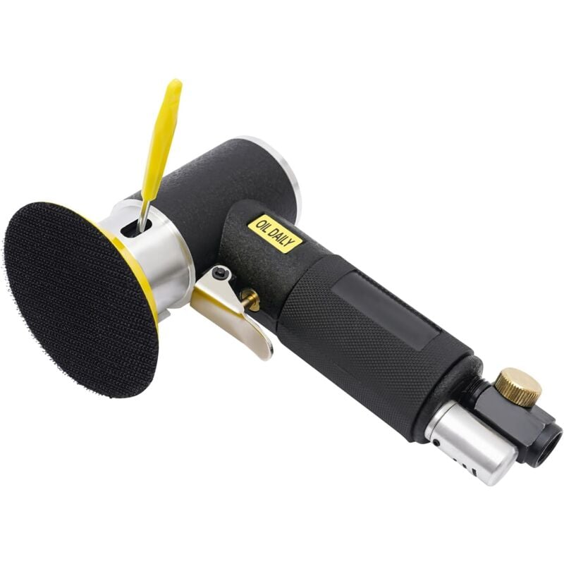 Gojoy - Machine de polissage pneumatique, polisseuse à air comprimé, machine de polissage excentrique, pour le meulage, le polissage, le meulage, le