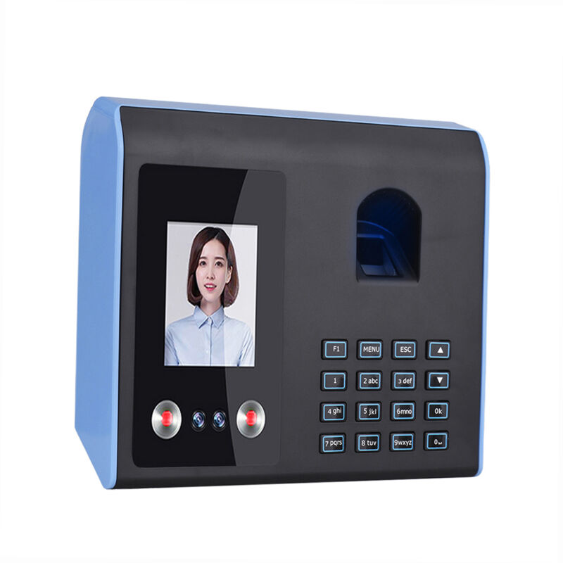Machine de présence intelligente Reconnaissance faciale par empreinte digitale et mot de passe Horloge de pointage biométrique mixte pour employés