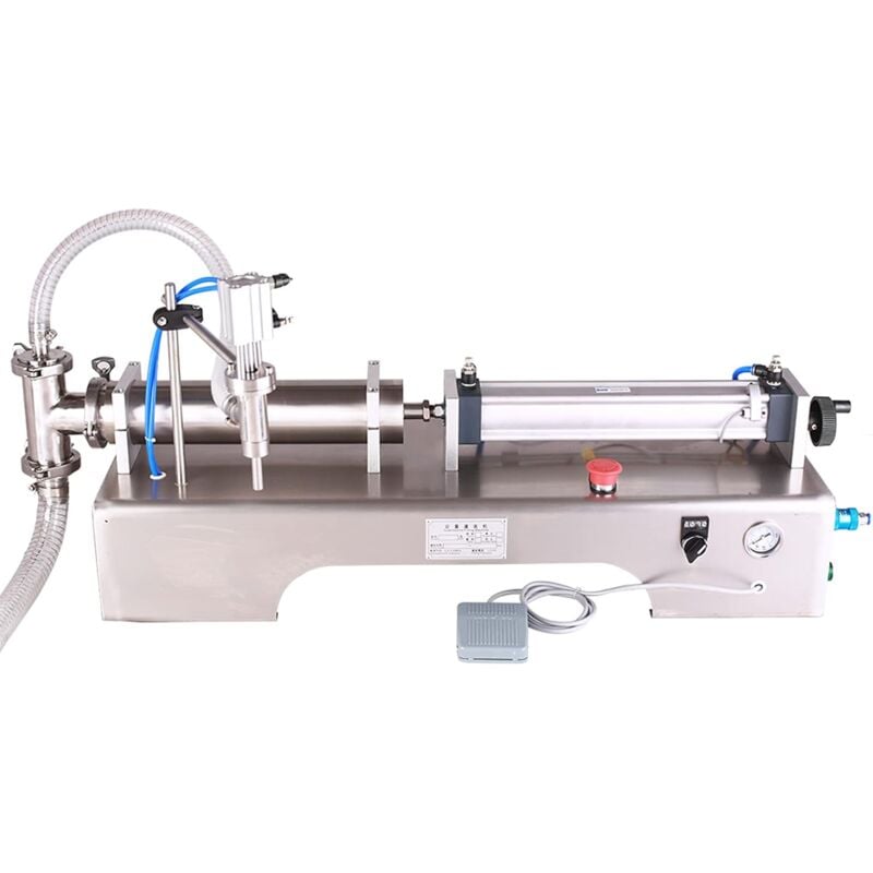 Gojoy - Machine de remplissage de liquide pneumatique en acier inoxydable 304 - 1000 ml - Pour shampooing, huile