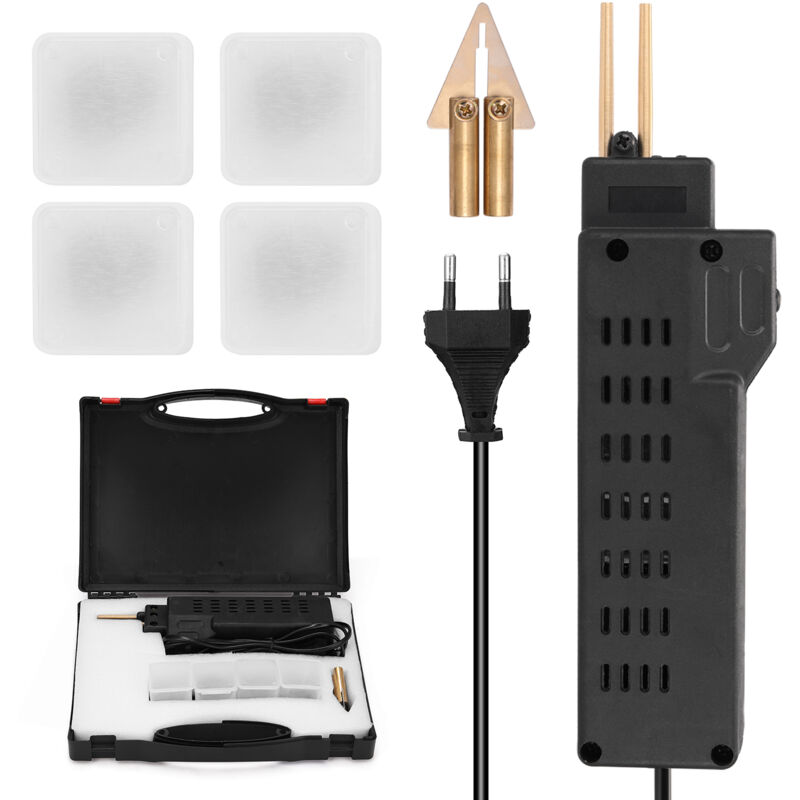 Meterk - Machine de réparation de pare-chocs de voiture, Machines à souder le plastique, outil de réparation de soudage, agrafeuses à chaud