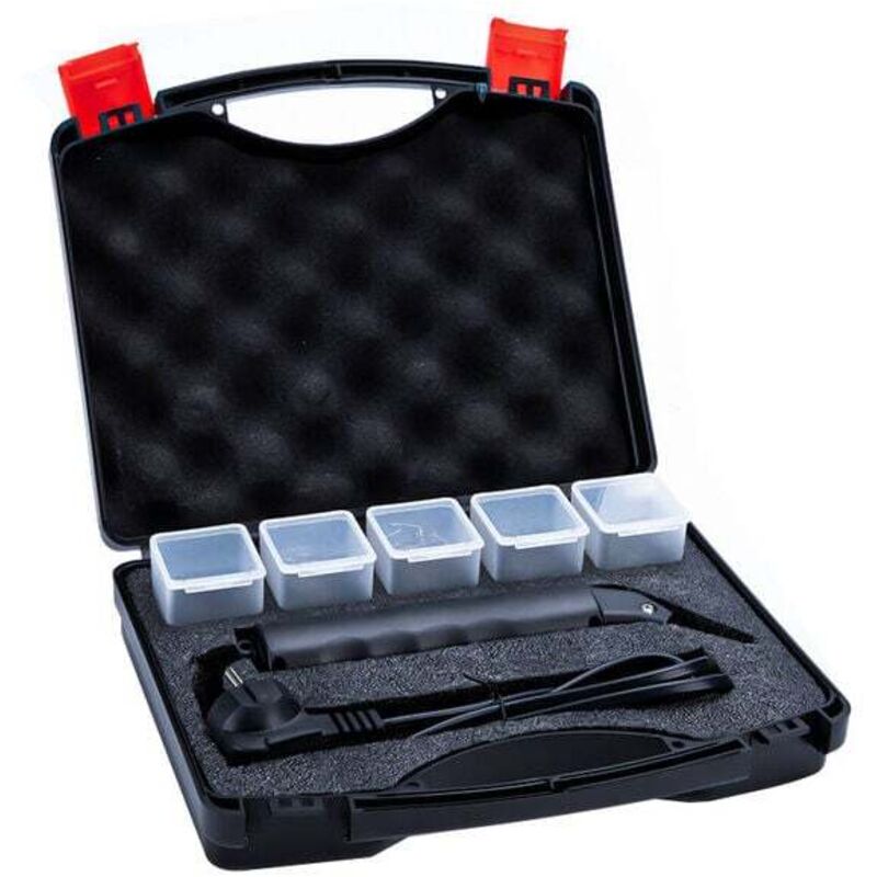 Machine de réparation en Plastique de Voitures, Kit de Pistolet d'agrafeuse à Chaud avec Fil de soudage, Machine de soudage pour Pare Choc la