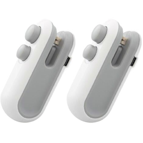 Machine de scellage portable pour sachets de snacks, rechargeable
