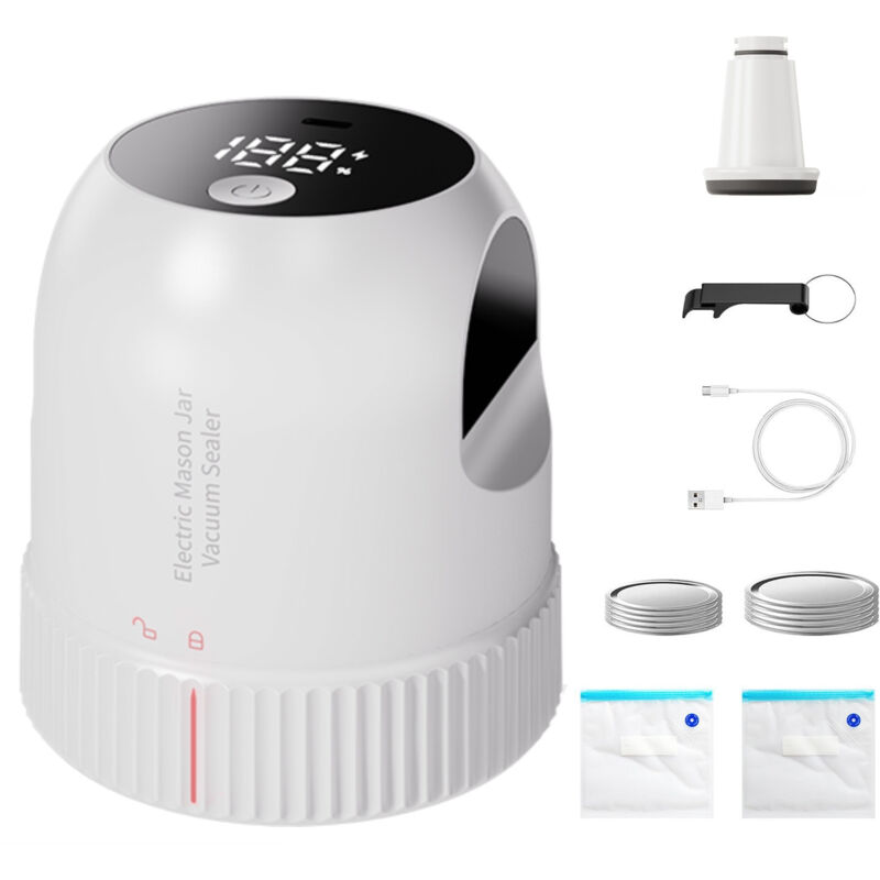 Sevengirl - Machine de scellage sous vide automatique pour emballage alimentaire, petite machine de scellage en plastique intégrée pour la