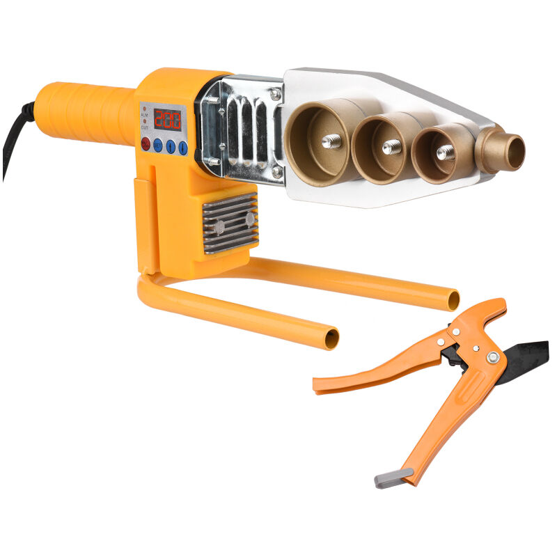 Lifcausal - Machine de soudage de tuyaux en plastique 0-320 ℃ Soudeuse à fusion à douille numérique réglable avec double dissipation de chaleur 6