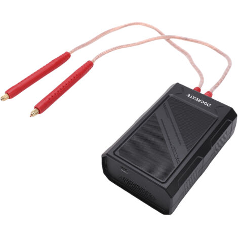 Machine de soudage par points portable à double impulsion 1200 A / 10 000 W pour le placage de nickel de 0,3 mm et les tôles de nickel pur de 0,15 mm