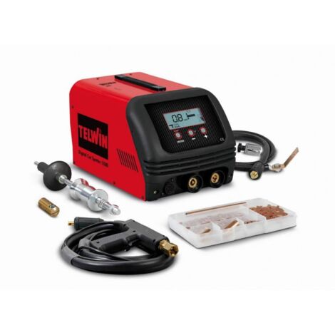 Machine de soudage Telwin Digital Car Spotter 5500 230 V avec accessoires