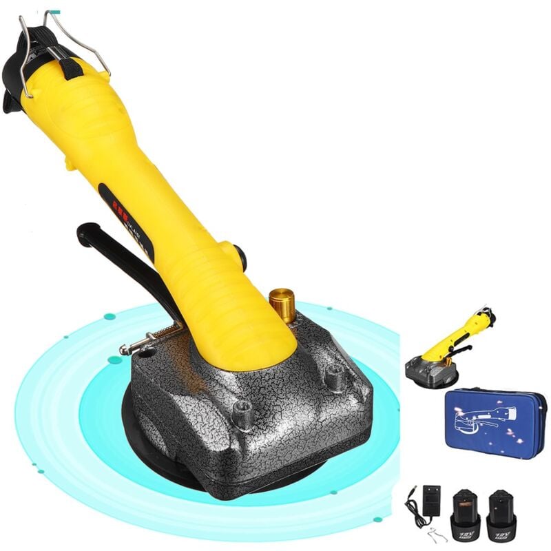Insma - Machine de Carrelage Sans fil Rechargeable + 2 batteries