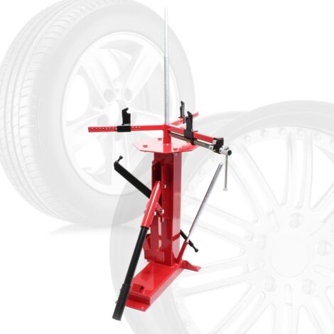 Machine démonte pneus universelle jusqu'à 21 pouces – 3 mâchoires réglables – Raccord de pneu universel – Pour voitures, motos et quads