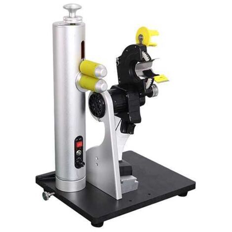 Machine d’enroulage de ruban pour faisceaux et câbles avec banc de support (Ø 2–35 mm)
