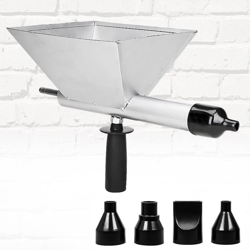 Machine éLectrique à Jointoyeuse, Machine éLectrique En Acier Allié a Projeter Enduit Avec 4 Buses, Pistolets à Calfeutrer Portables, pour Portes,