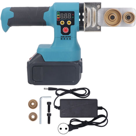 Machine électrique thermofusible avec batterie au Lithium, fusion de tuyaux d'eau rechargeables PPR, prise ue 100-240V