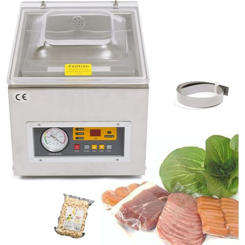 Machine à sceller sous vide industrielle Machine à sceller sous vide de table Machine à souder des chambres DZ-260 120W 220V