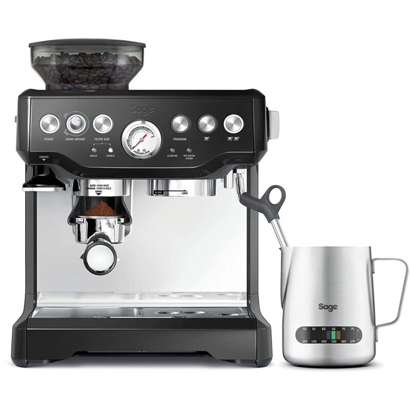Macchina Per Caffè Espresso Con Macinacaffè 15bar In Acciaio Inox Nero - Ses875bks2eeu - Sage