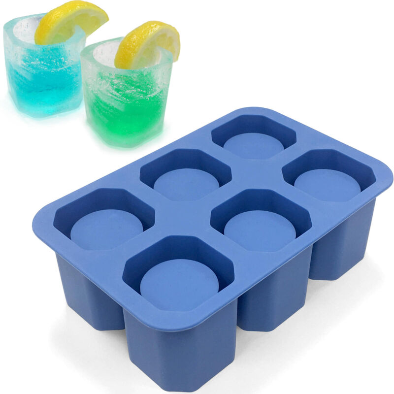 Hendi - Machine à glaçons en silicone, 6 x verres à glace