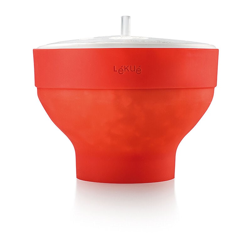 Lekue - Lékué - Pot à pop corn rouge
