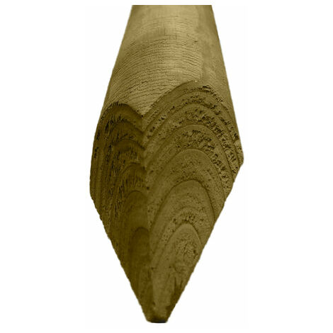 Machine Round Profile Fencing Stakes Posts - 50mm 1.65m Pack of 45