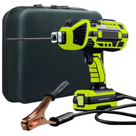 Machine souder arc portable – 220 V – Variateur 6 positions – Baguettes 2,5-3,2 mm – Verte – Usage domestique
