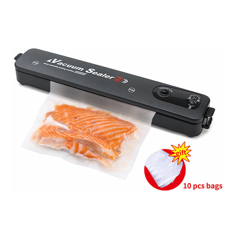 Machine Sous Vide Alimentaire, Appareil de Mise Sous Vide la Cuisine et la Conservation, pour Aliments, Viandes, Légumes, Fruits Inclus 10 Sac Sous