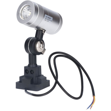Machine Tool Work Light 7W IP67 Aluminum Alloy Shell Waterproof Workshop Working Lamp for Punch Lathe