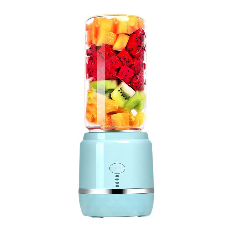 Machine une Jus de Broyage Rechargeable par usb Coupe de Centrifugeuse MéLangeur LéGumes Smoothie éLectrique Mixeur Fabricant de Smoothies,