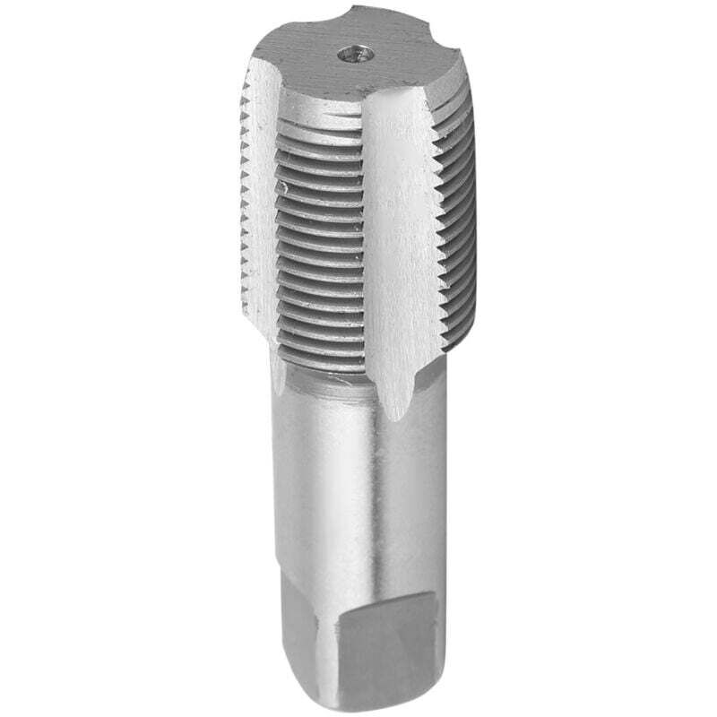 Aiperq Versilbert - Macho De Roscar Manual Para Reparación De Roscas, Macho De Roscar A Máquina, Juego De Machos De Roscar De 3/4 De Pulgada, Herramientas De Roscado De Acero De Alta Velocidad Para Reparación De Herramie