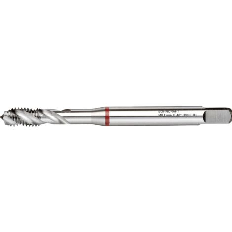 Macho máquina anillo rojo DIN 371 H40° HSS-E // M 4 BC-SP Bohrcraft 41770300400