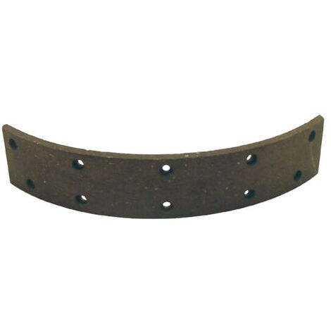 Mâchoire de frein moto – Épaisseur 5 mm – Largeur 30 mm – Longueur 188 mm – 10 trous – Rivet 3 x 8 mm – 4303869N – Kramp