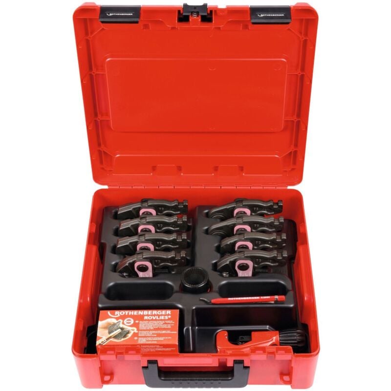Rothenberger - Jeu de mâchoires à sertir Compact >B< MaxiPro 1/4-1.1/8' - 1000001989
