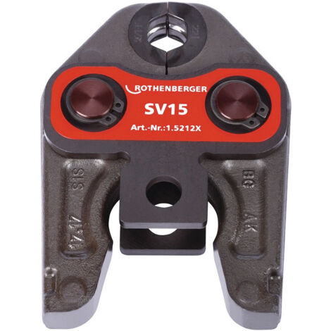 Mâchoire de presse SV standard 32 - 34 kN largeur nominale 42 mm métal / métal n