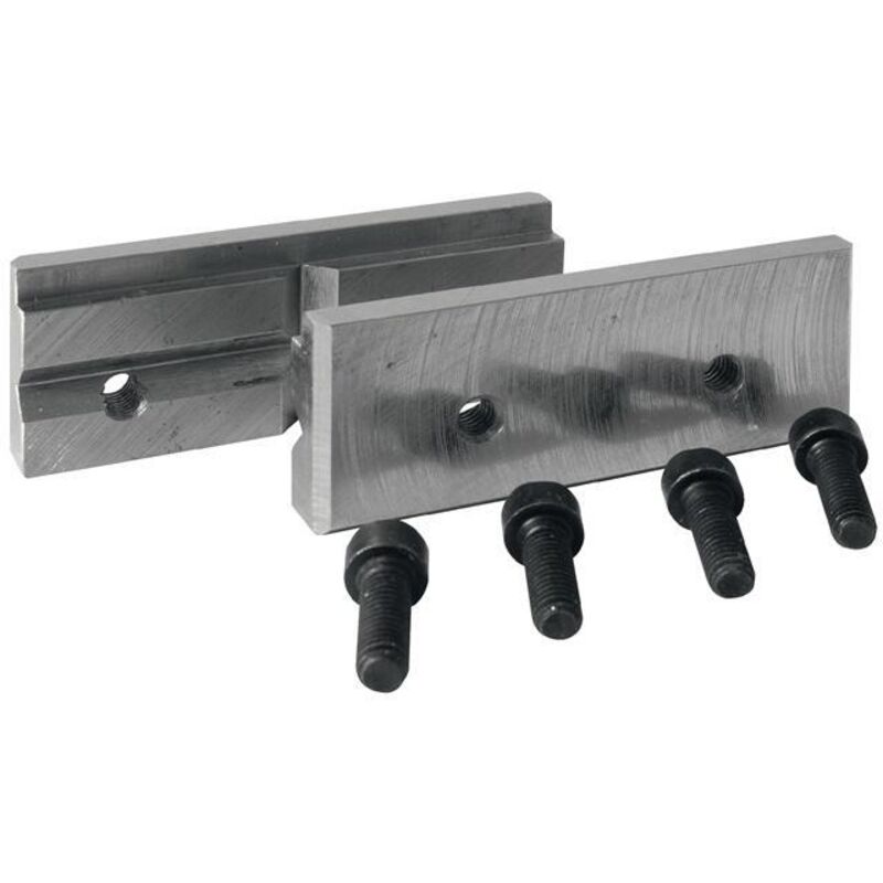 Promat - Mâchoire pour étau largeur de mors 125 mm avec prisme