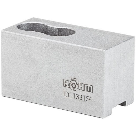 Mâchoire rapportée durcissable 60 degrés 170mm RÖHM 170mm RÖHM