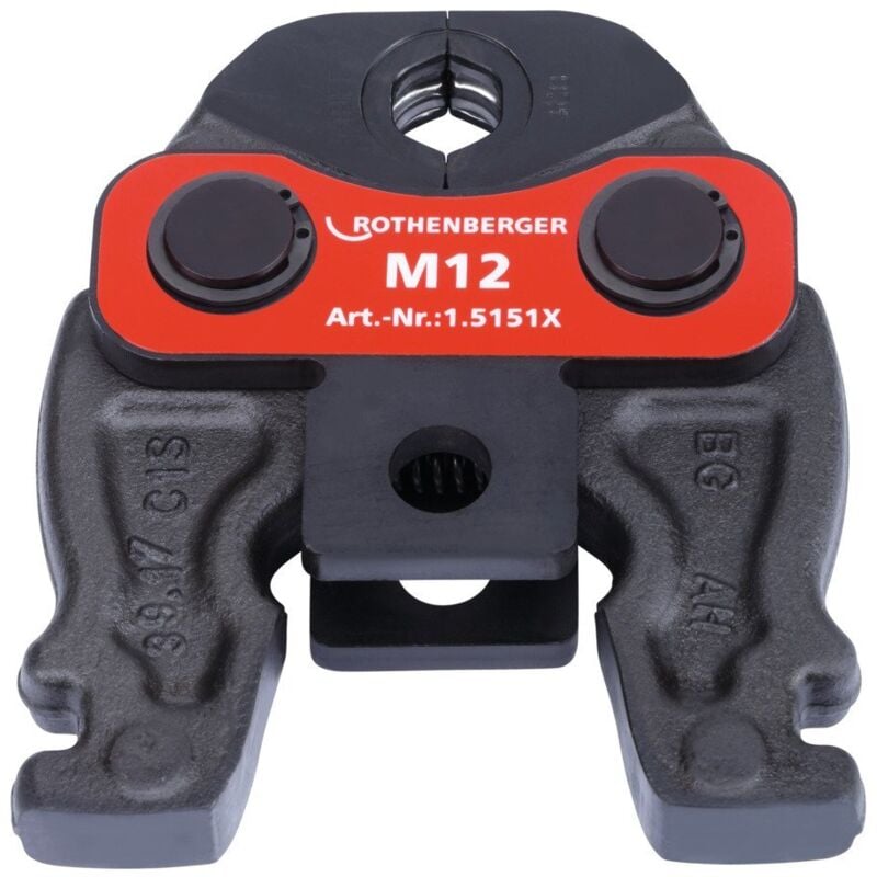 Rothenberger - Mâchoire à sertir, Compact, m, 12mm - 015151X