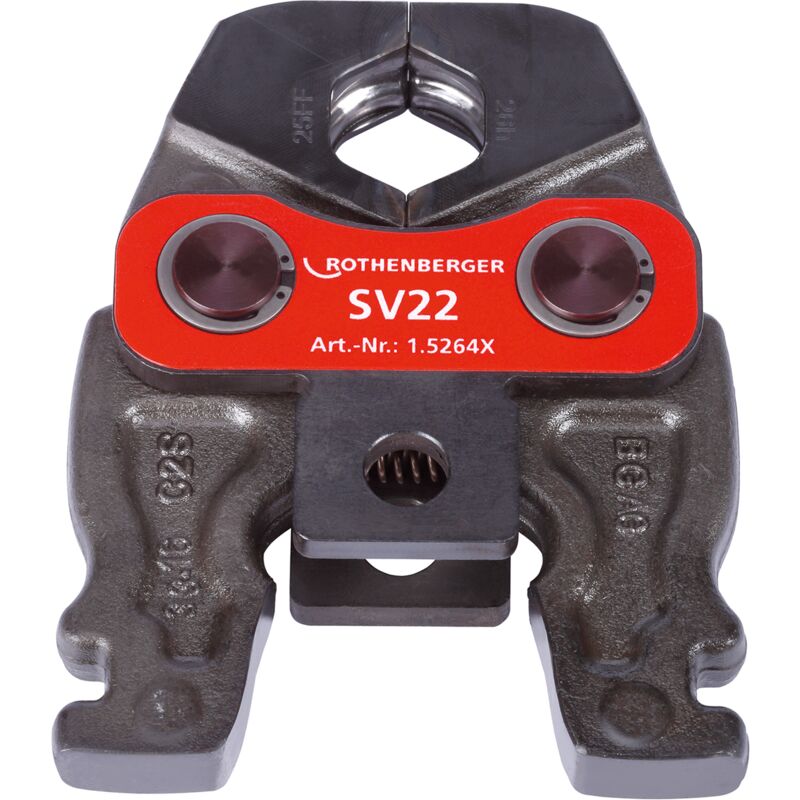 Rothenberger - Compact sv 22 Mâchoire de sertissage 22 mm ( 015264X ) pour sertisseuses avec 19 kN