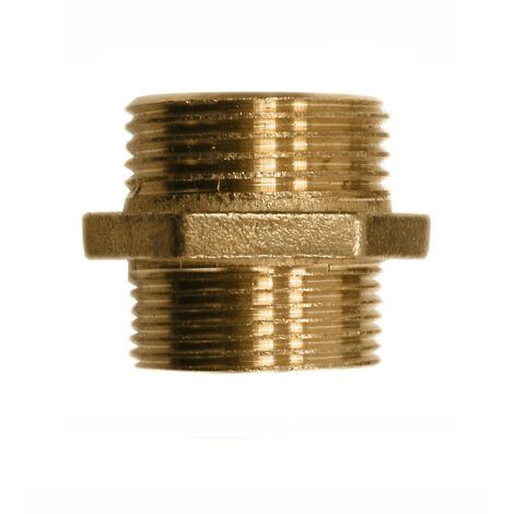 Machón De Latón Doble 3/4"