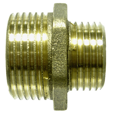 Machon doble reducido laton 1-3/4 7845