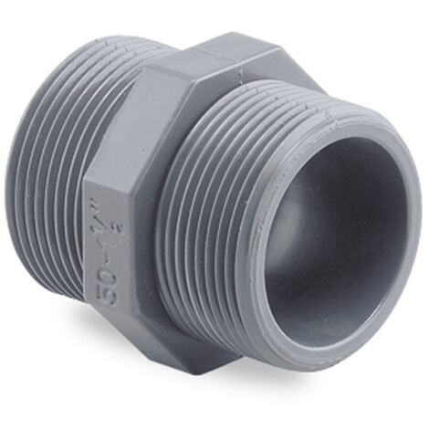 MACHON PVC PRESION ROSCADO 3/4