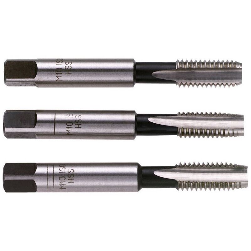 

Juego de machos estándar HSS - M16 x 2,00 mm - Desbaste-fresado-acabado - 3 piezas - 227.16X200T3 - Facom