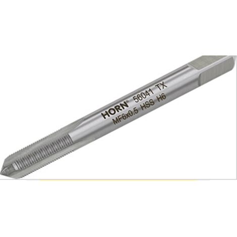 Machuelo M6x1,00mm, Gwintownik, 1 unidad, para roscado de precisión, ideal para metal, acero y aluminio, acabado duradero y alta precisión en el corte