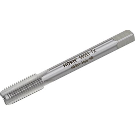 Machuelo M8x1,00mm, Gwintownik, 1 unidad, para roscado fino y preciso, ideal para acero, aluminio y metales blandos, acabado profesional y alta durabilidad