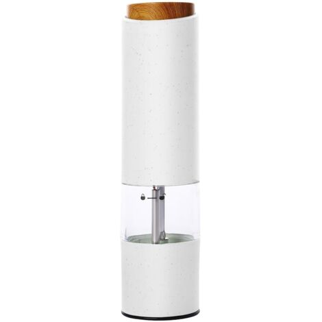 Macina spezie elettrico a batteria, disponibile in diversi colori, per macinare facilmente pepe e sale.