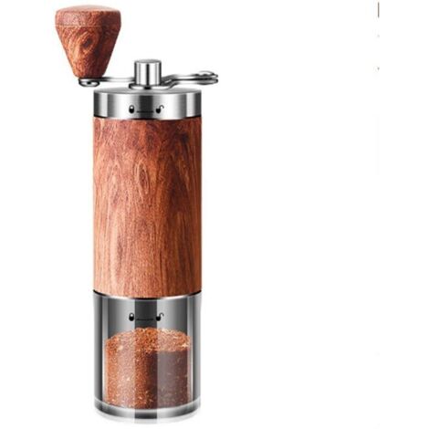 Macinacaffè manuale - Macinacaffè a manovella in acciaio inossidabile - Per caffè espresso, French Press, caffè filtro - Macinacaffè portatile per casa, campeggio e viaggi
