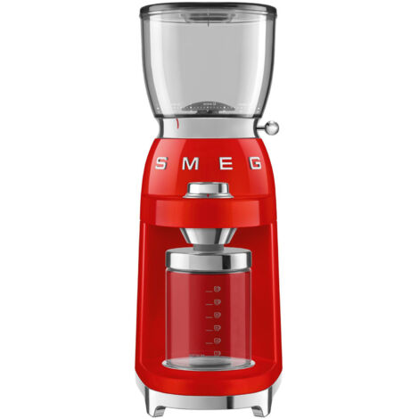 Macinacaffè rosso 350g 150w - cgf01rdeu - smeg